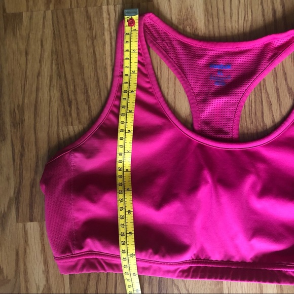 Reebok Pink Racer Back Sports Bra - Picture 8 of 8